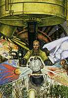 Man: Controller of the Universe, Rivera 1936, Bellas Artes, Mexico D.F.